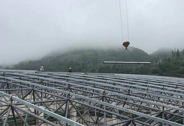 鄂尔多斯网架施工
